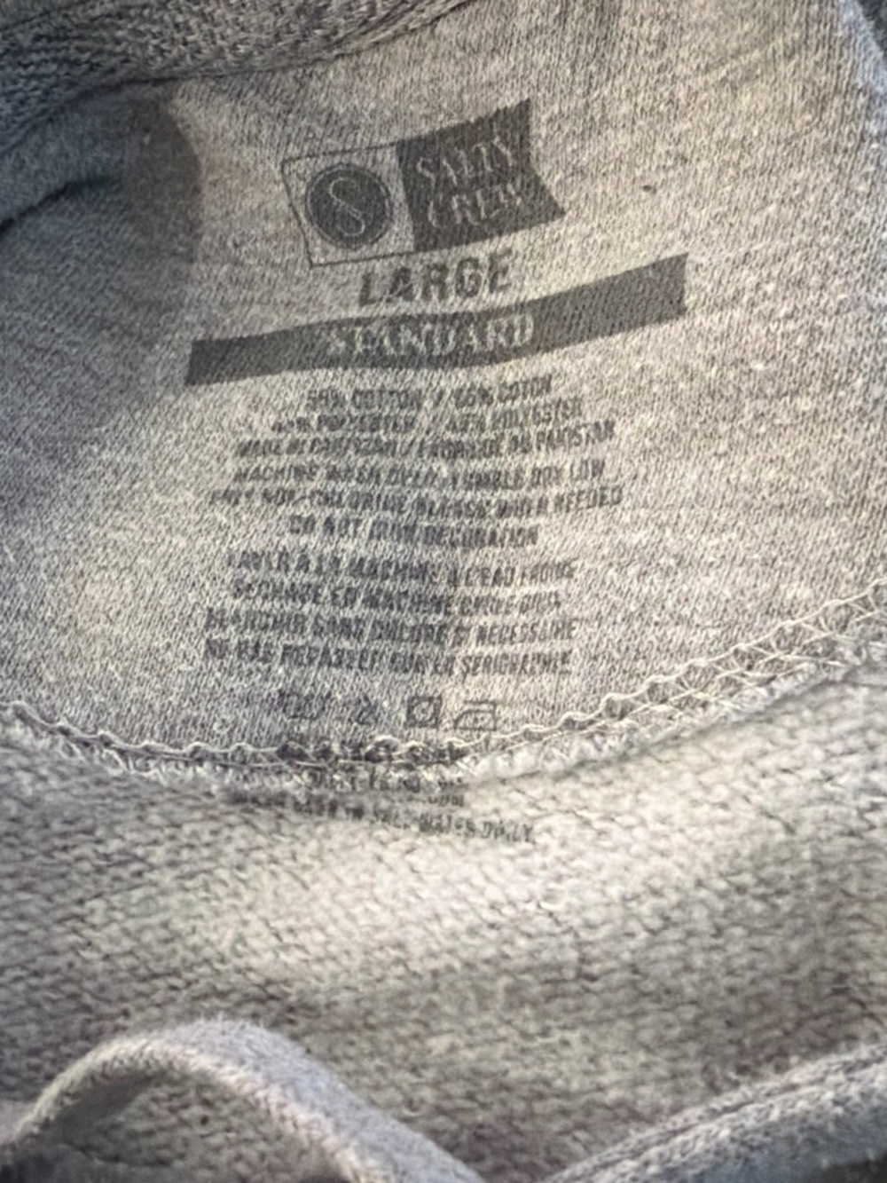 Salty Crew Gray Men’s Sweatshirt